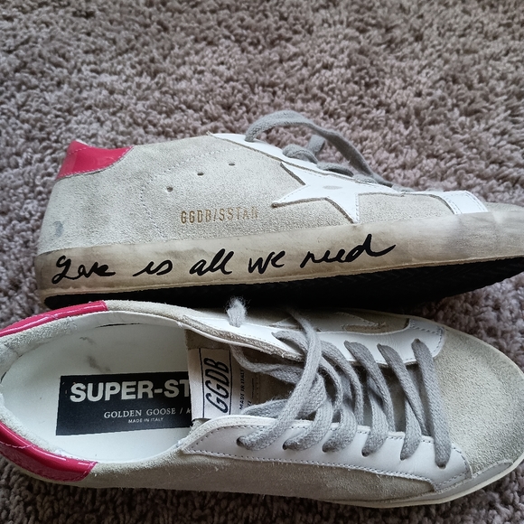 Golden Goose Superstar sneakers sz 37 - Picture 3 of 7